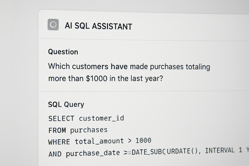 Meilleur assistant IA pour les bases de donnees et le SQL : comparatif 2026