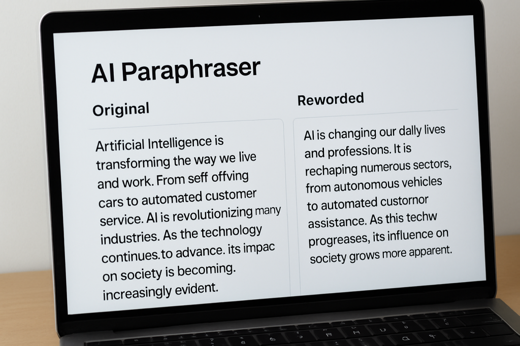 Meilleur outil IA de reformulation et paraphrase : comparatif 2026